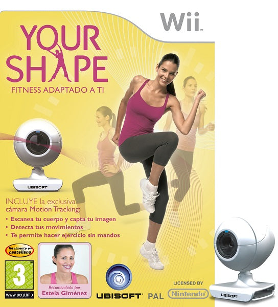 Your Shape + Camara Motion Tracking WII - PAL ESP - Nuevo Your Shape + Camara Motion Tracking WII - PAL ESP - Nuevo